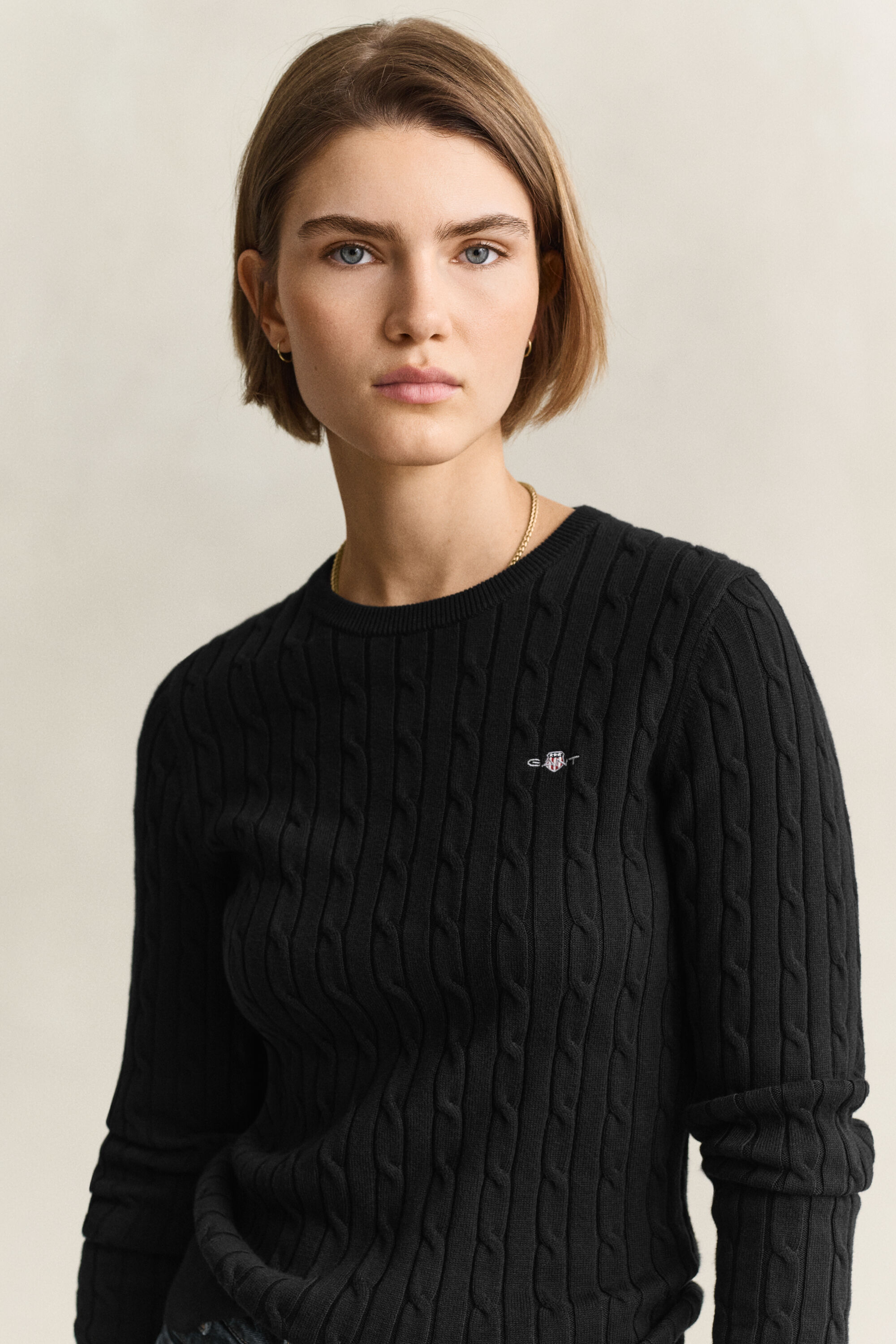 Camisola de malha entrançada Classic