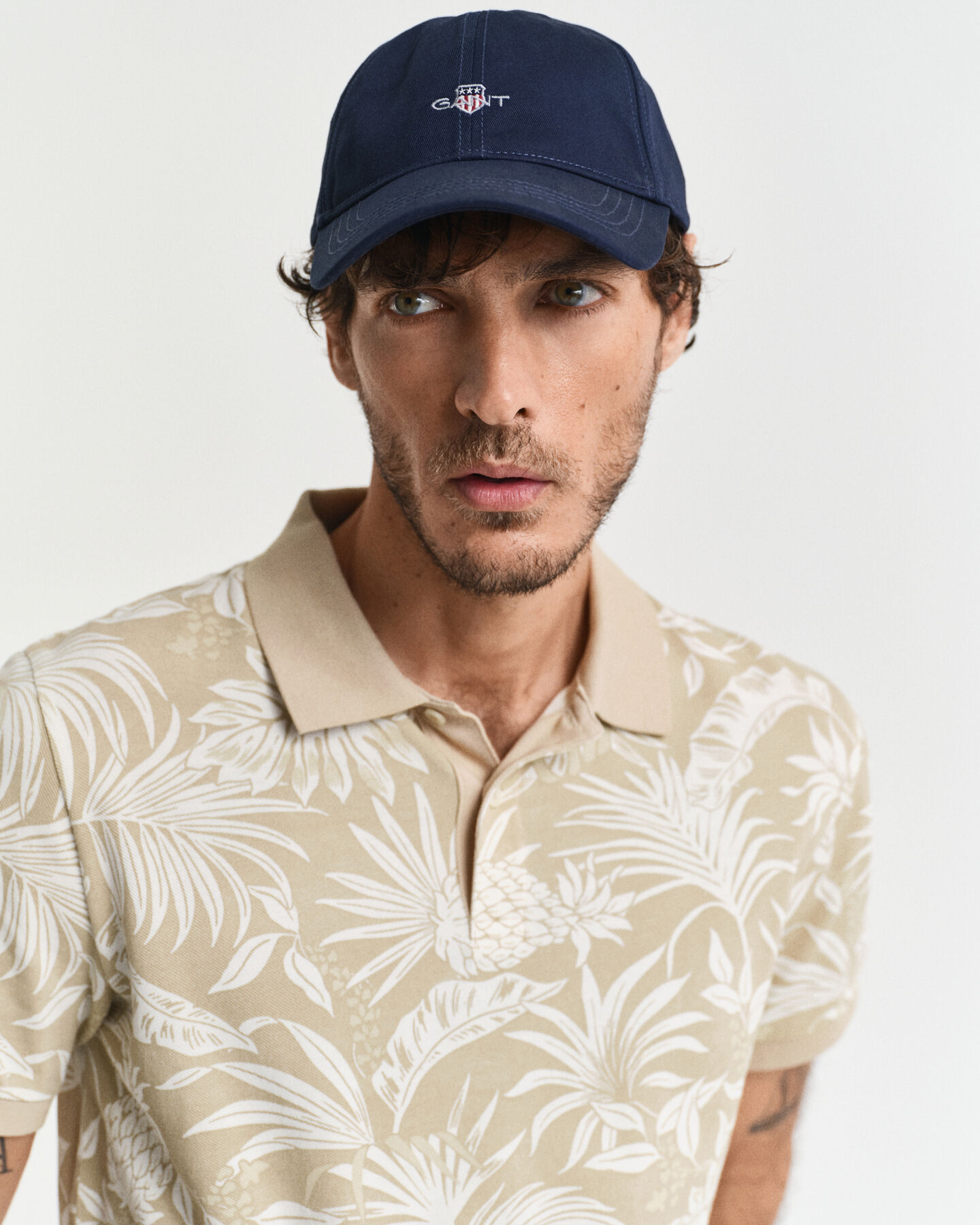 Polo Tropical Print