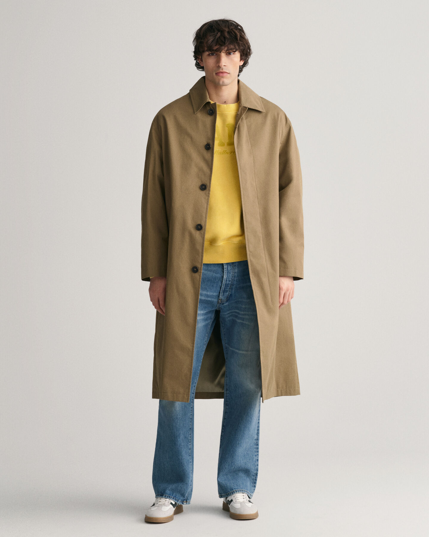 Gabardina de algodão