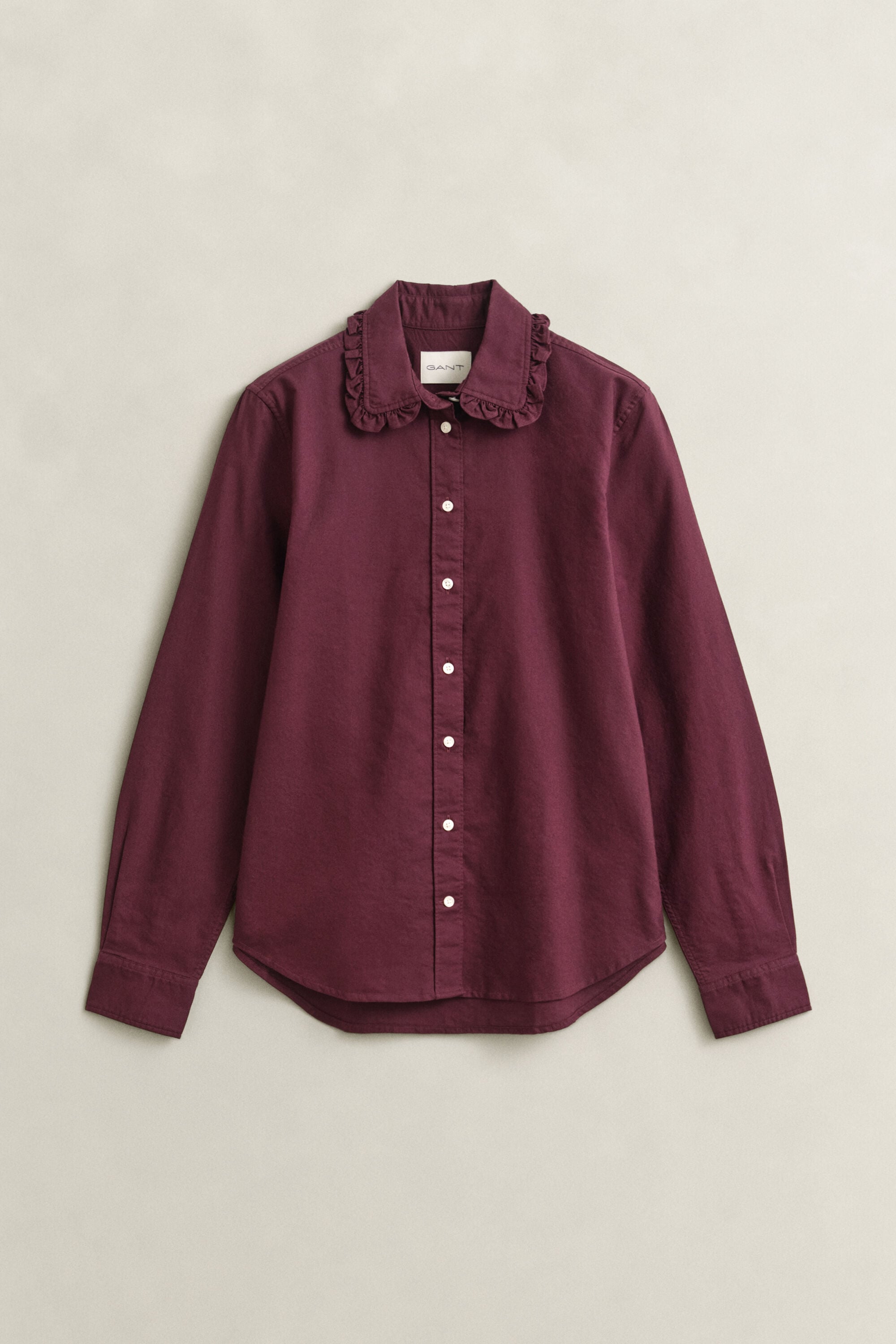 Camisa Oxford Classic com folhos