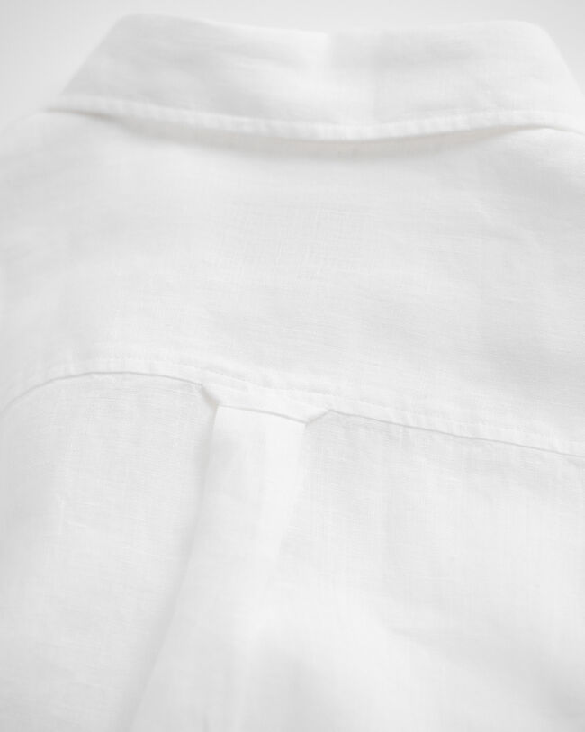 Vestido-camisa em linho