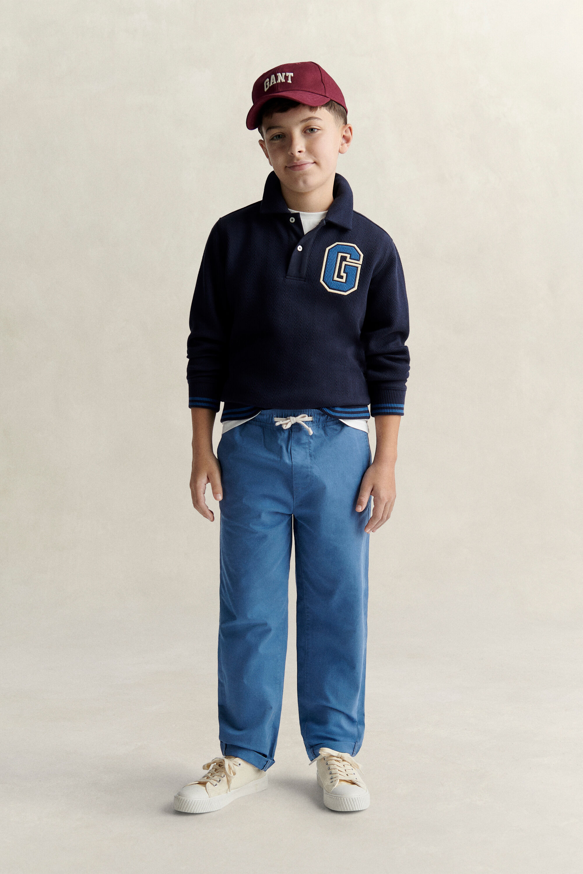 Sweatshirt com colarinho Teen Boys