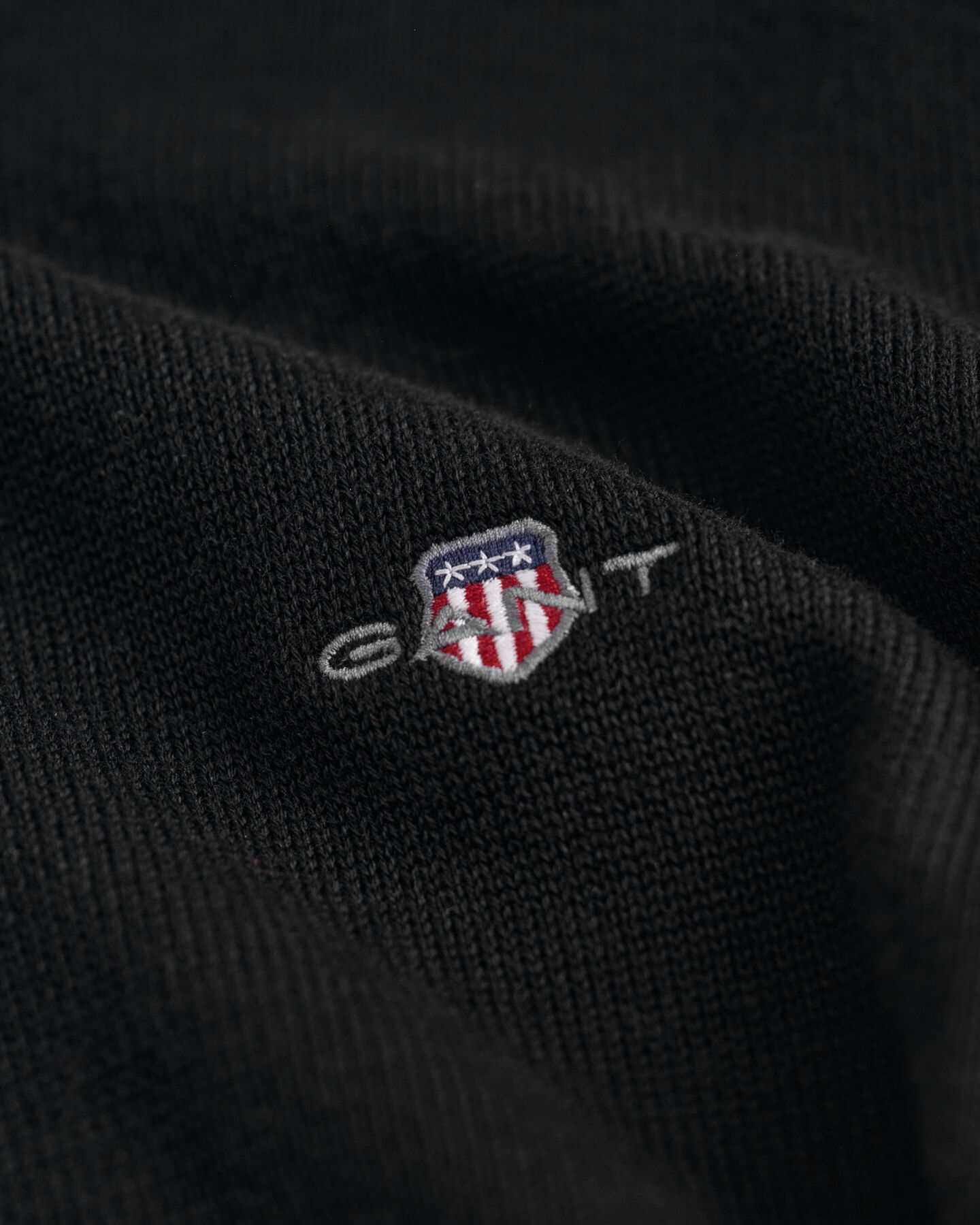 Casaco de malha com fecho de correr Casual Cotton