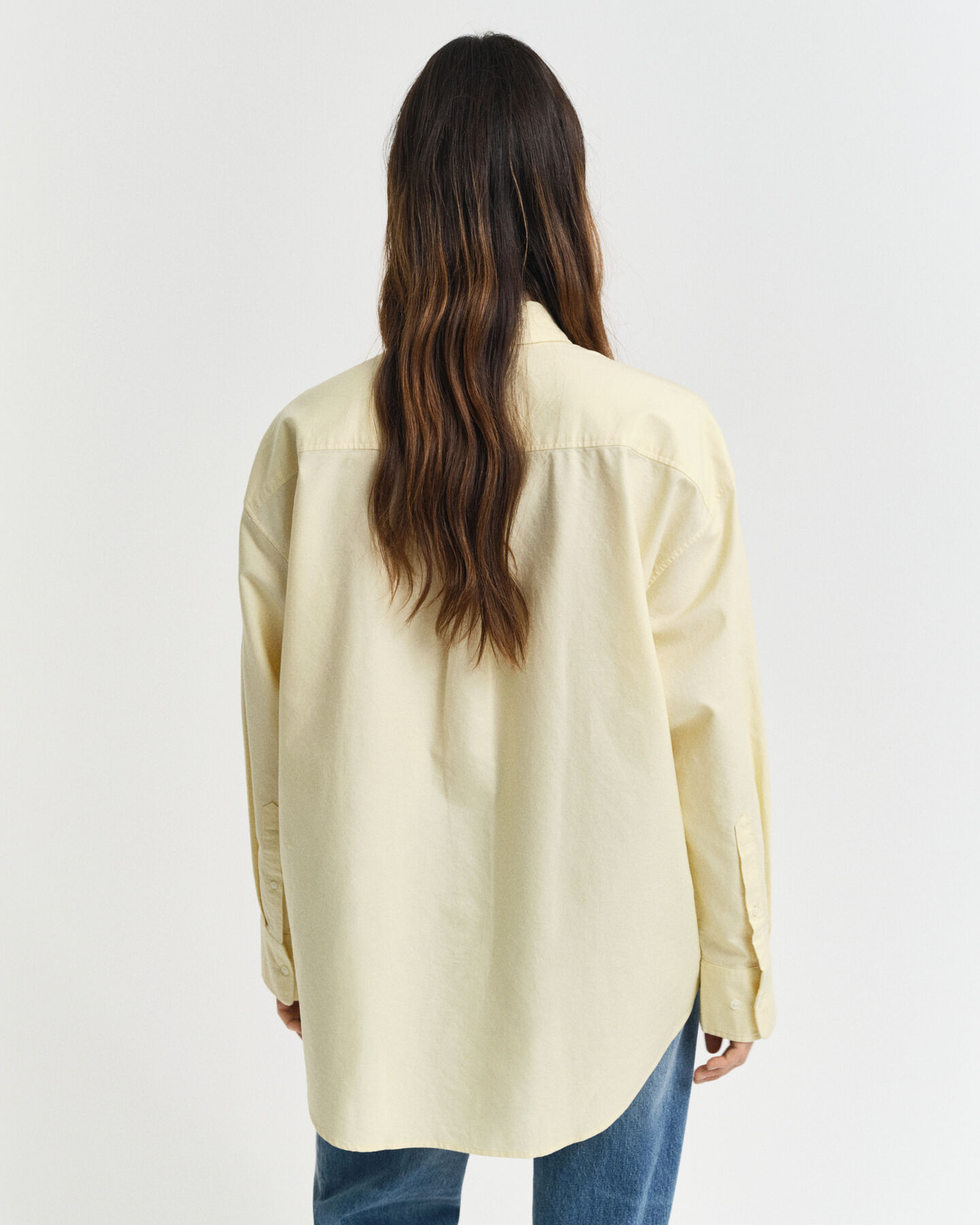 Camisa Oxford oversized fit