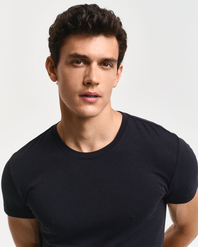 T-shirt em viscose de bambu