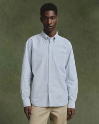 Camisa US Oxford Banker Stripe relaxed fit