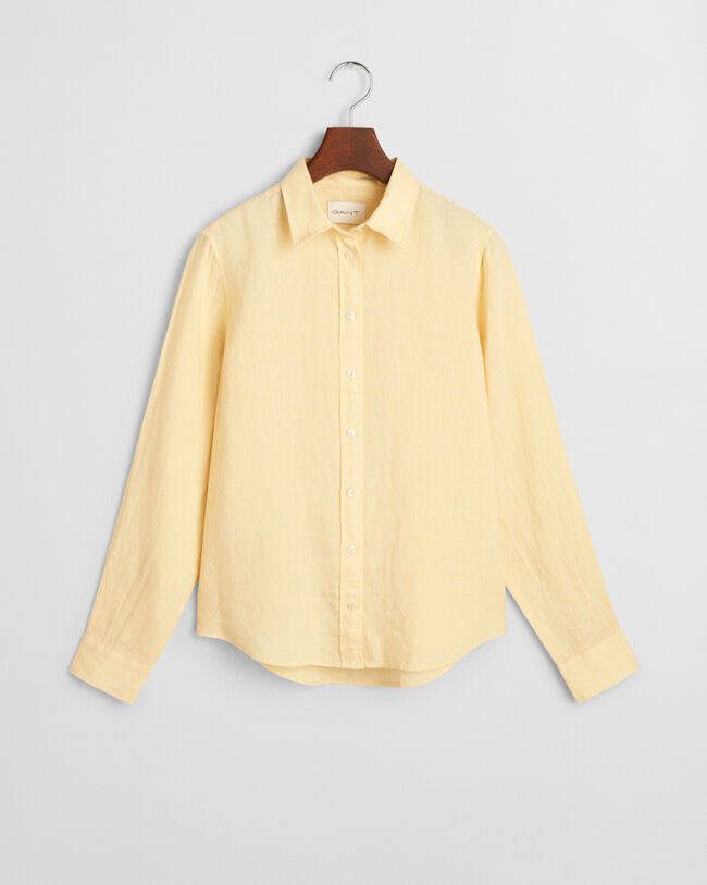 Camisa de linho regular fit