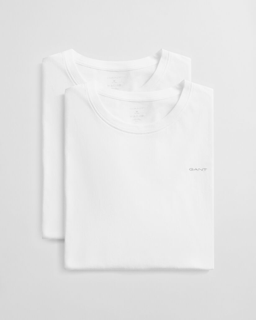 Pack de duas t-shirts com decote redondo