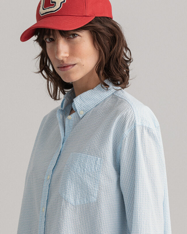 Camisa Gingham relaxed fit
