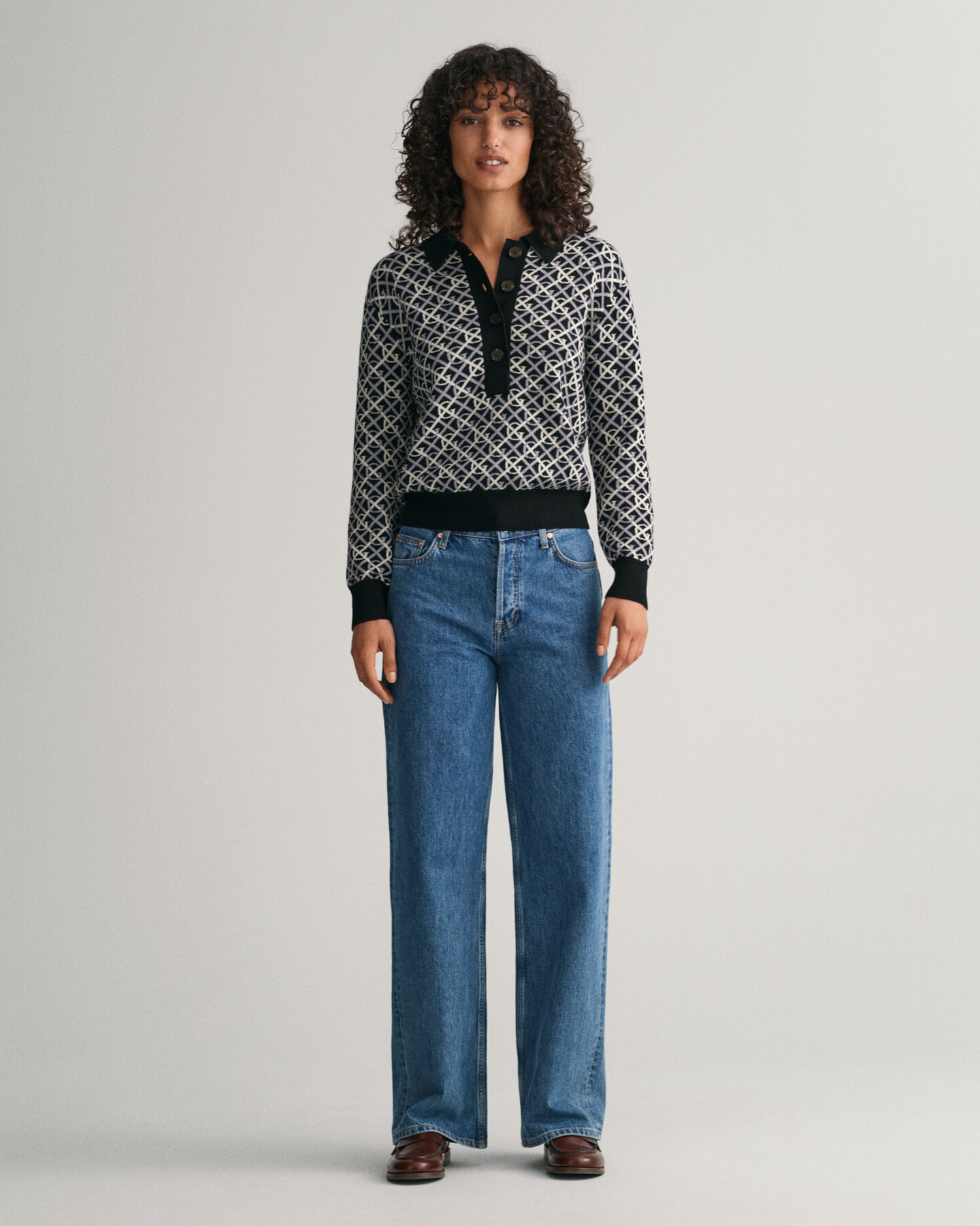 Pulover de malha Jacquard G Patterned