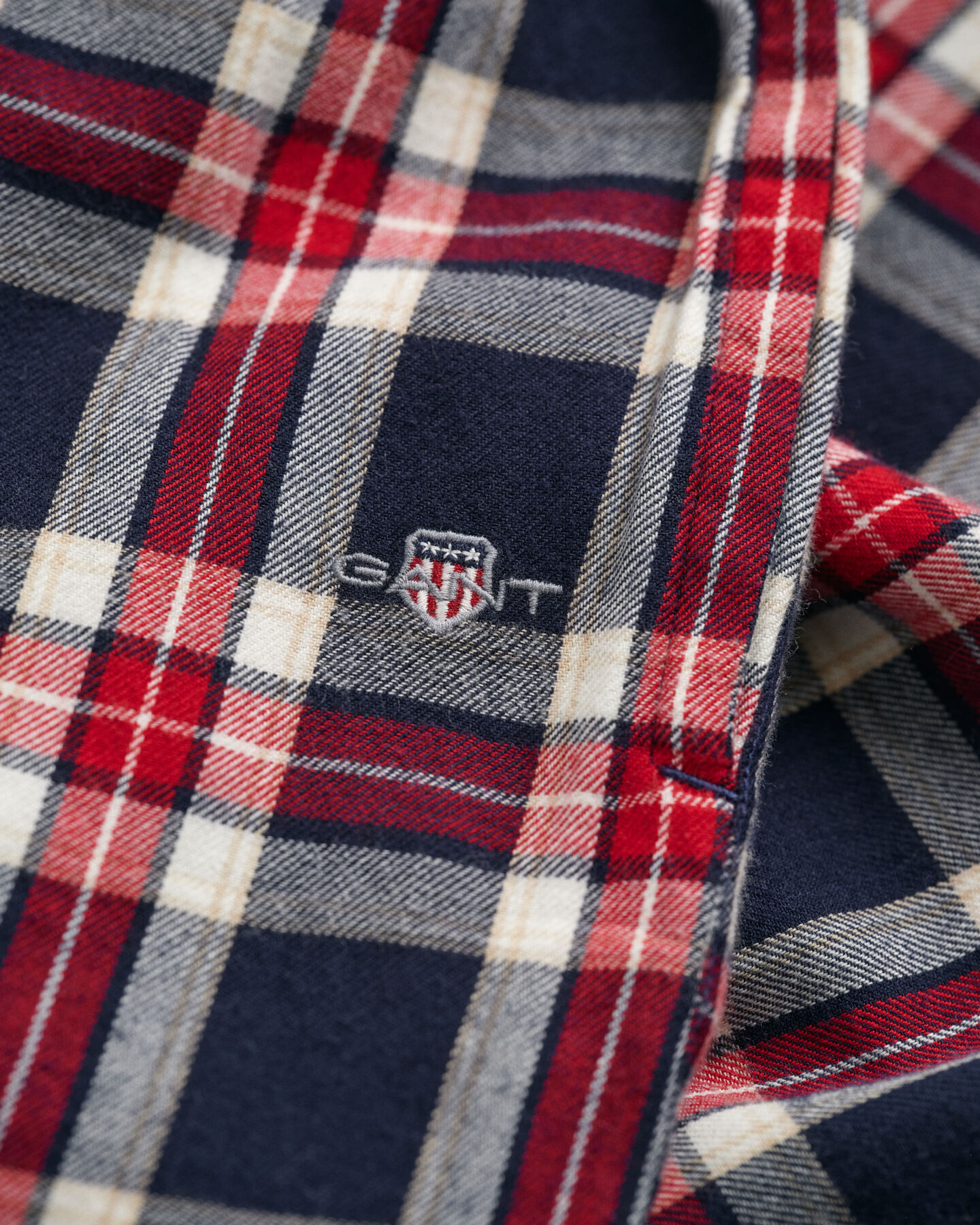 Calças de pijama em flanela com padrão de xadrez Teens