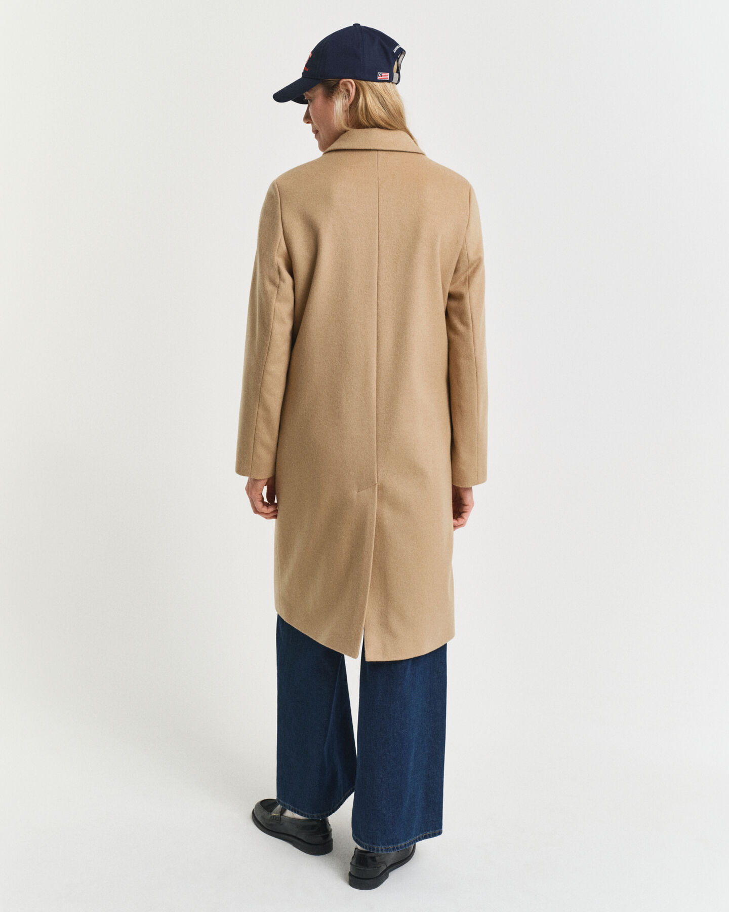 Sobretudo formal em mistura de lã Classic