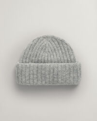 Gorro em mistura de lã com alpaca