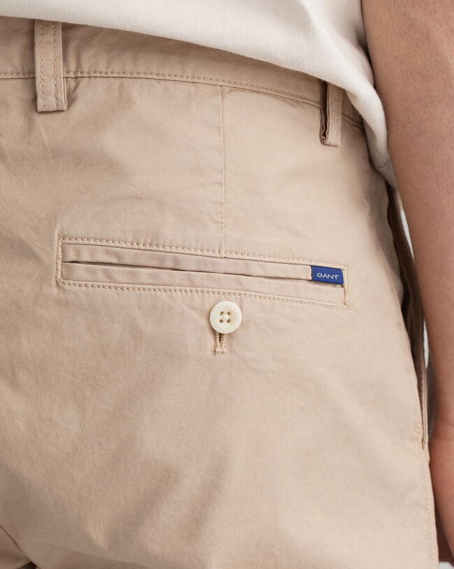 Calças chino Hallden Sunfaded slim fit