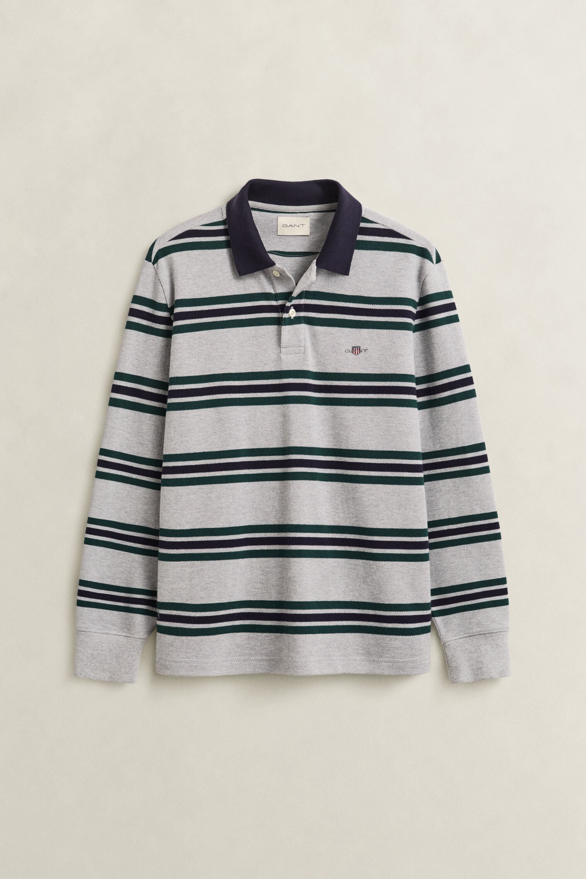 Polo às riscas