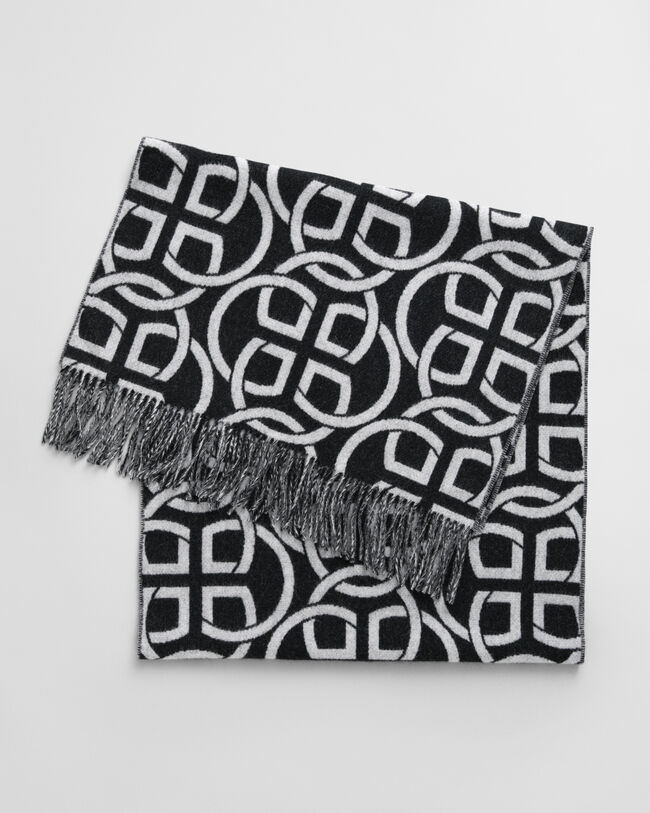 Cachecol em lã G Patterned