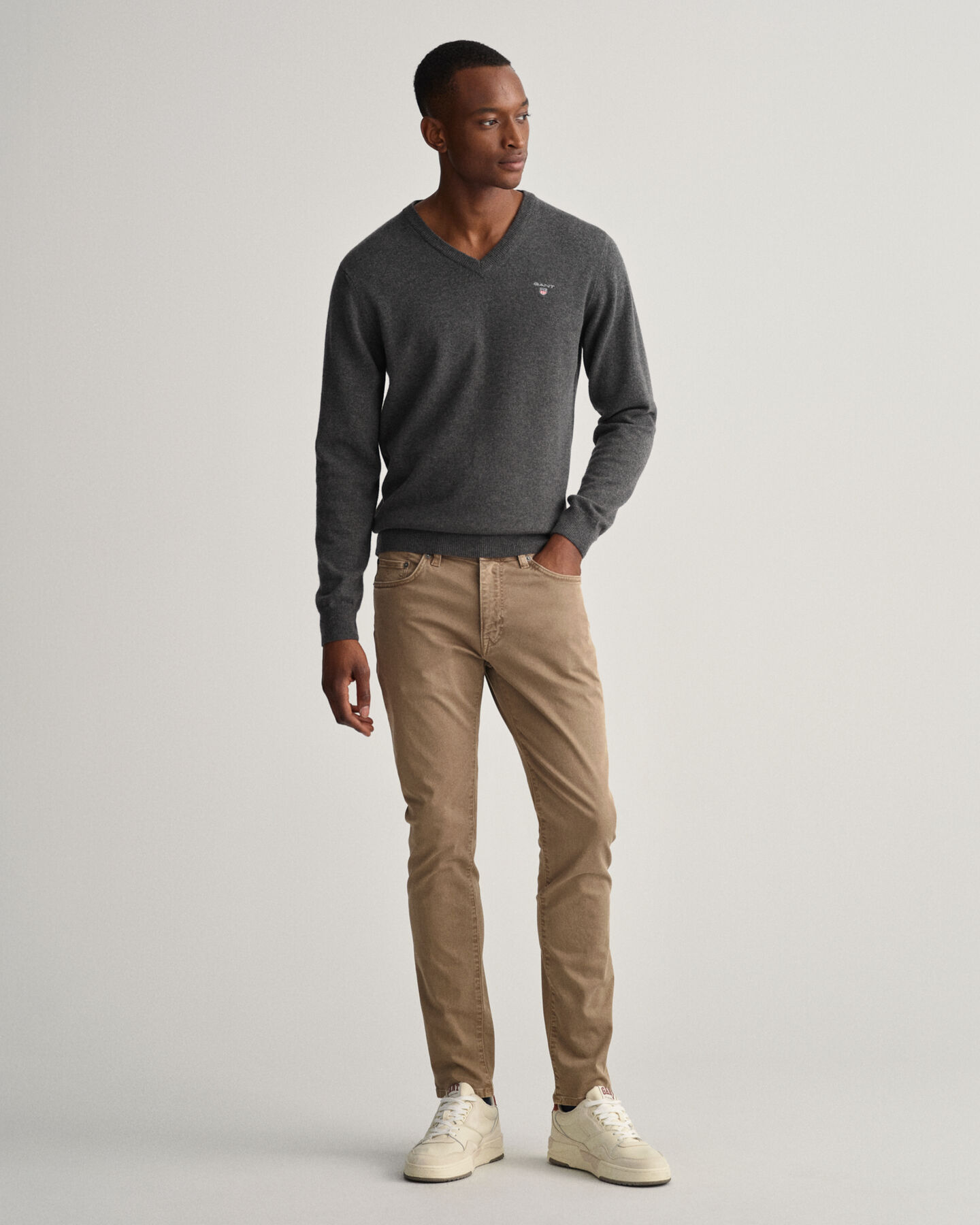 Cal&ccedil;as Hayes Desert slim fit
