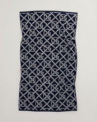 G Patterned Beach Towel