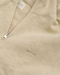 Sweatshirt com meio fecho Cotton Flamme