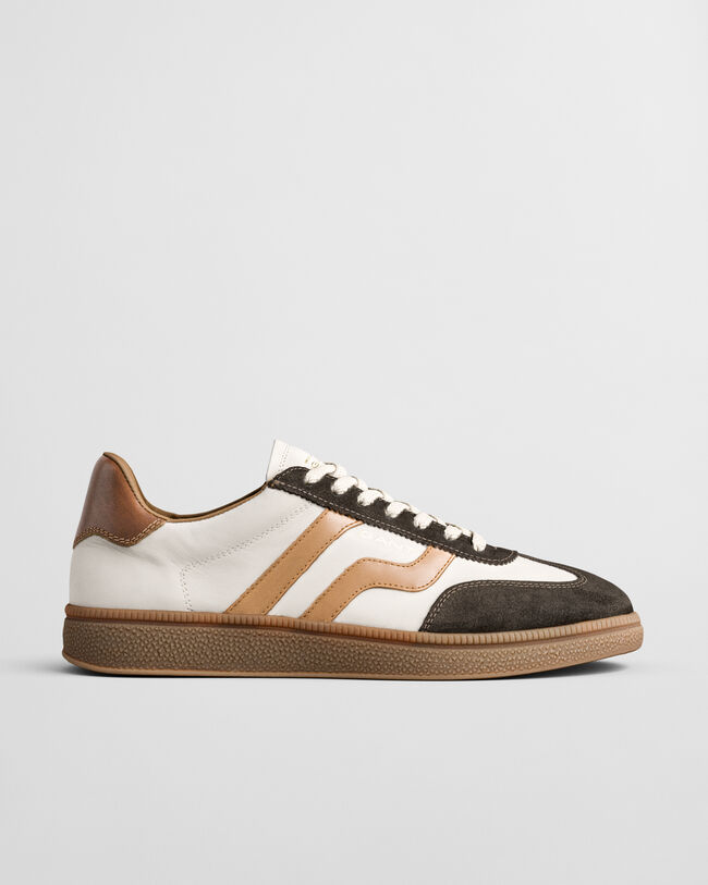 Ténis em pele e camurça Cuzmo