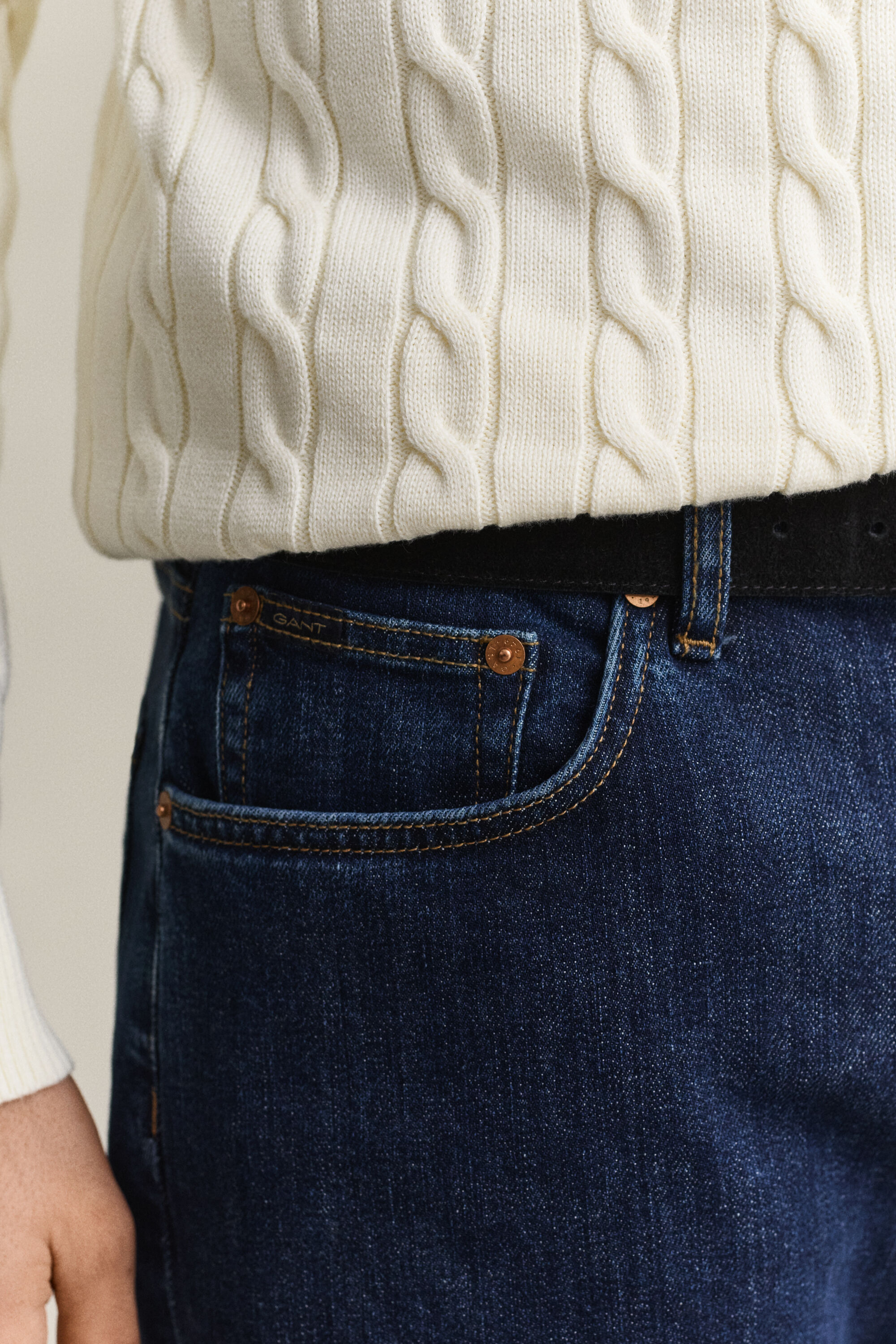 Calças de ganga Clean Wash regular fit