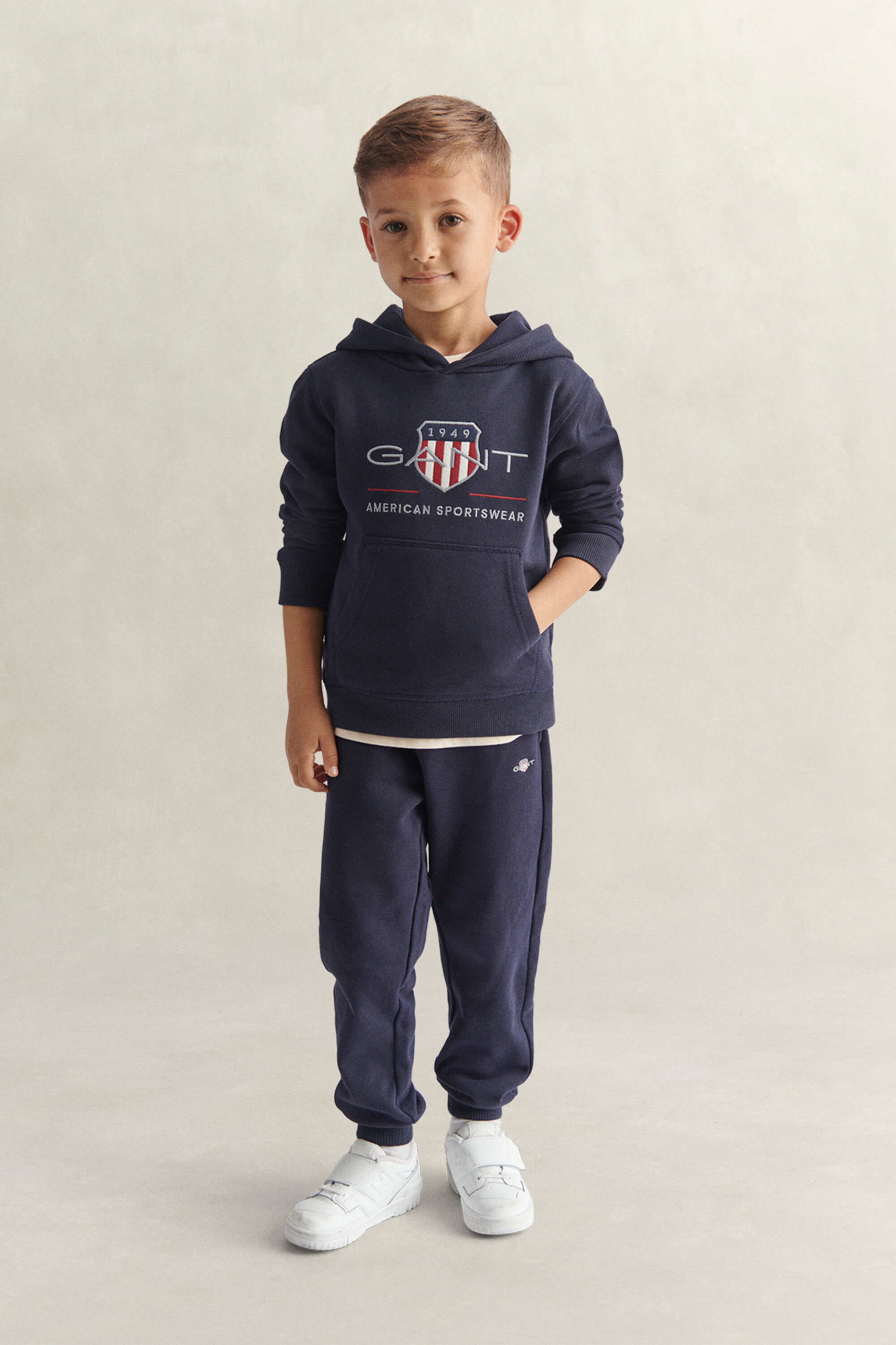 Sweatshirt com capuz Archive Shield Kids
