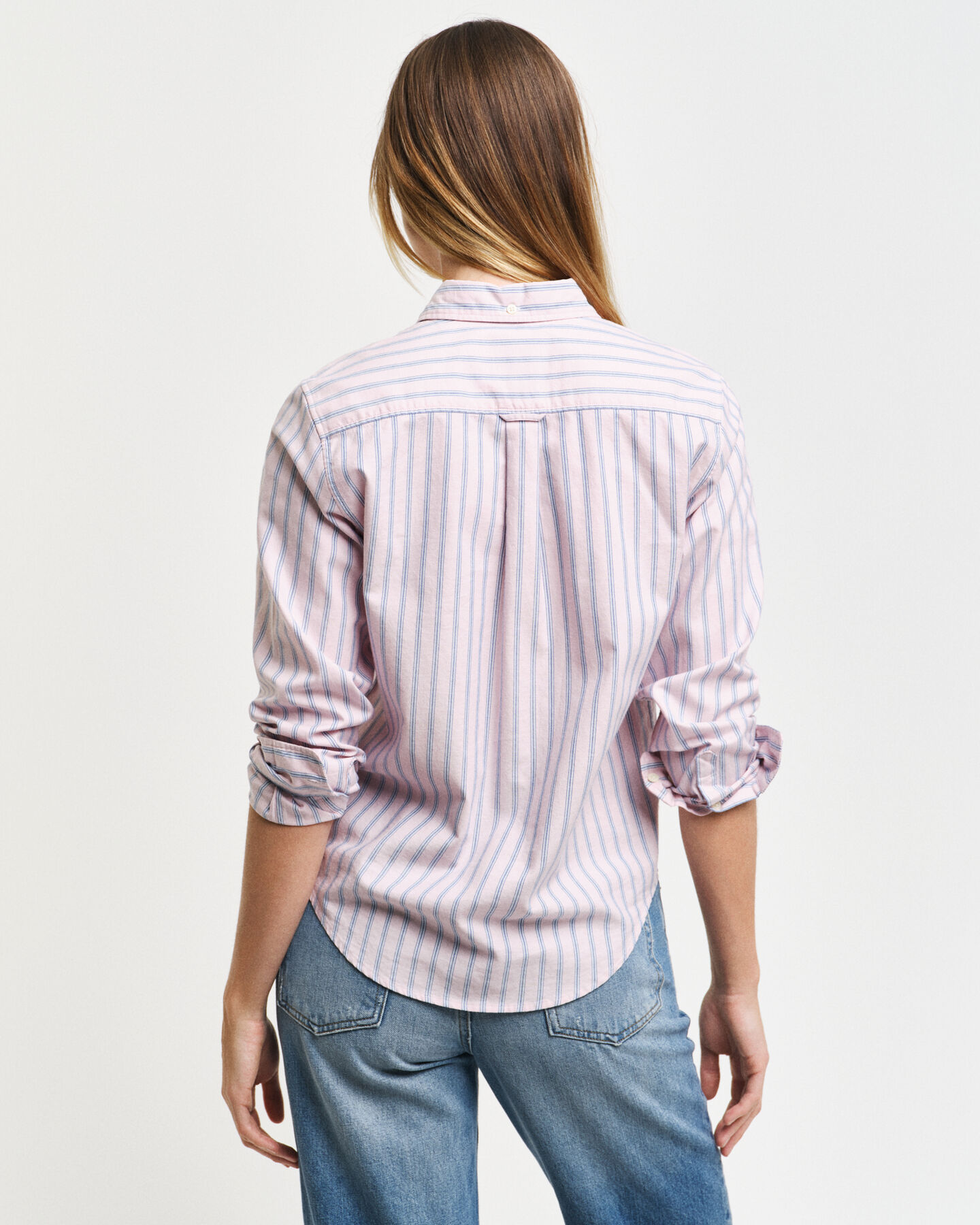 Camisa Oxford Archive &agrave;s riscas regular fit