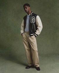 Camisa US Oxford Banker Stripe relaxed fit