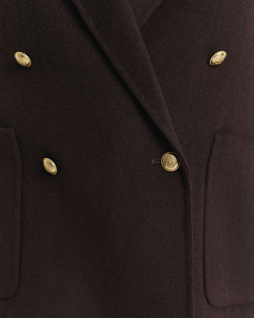 Blazer Club cosido à mão regular fit