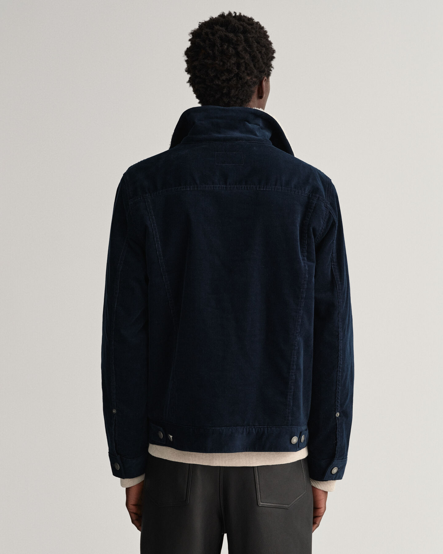 Casaco Trucker de bombazina