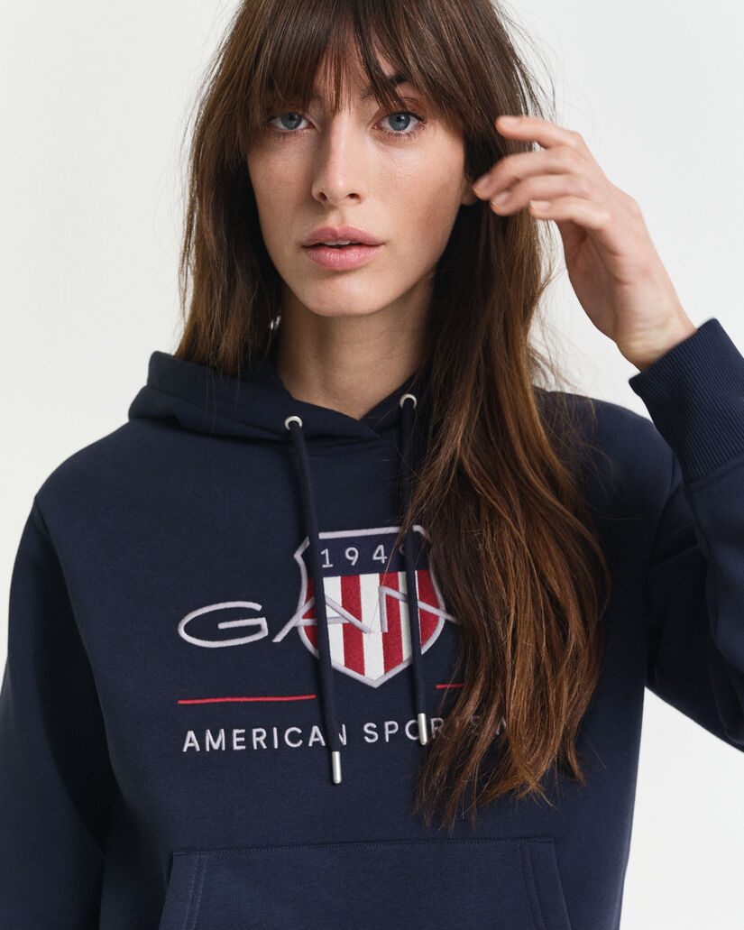 Sweatshirt com capuz Archive Shield