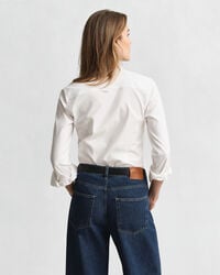 Camisa Oxford com elastano slim fit