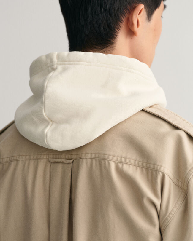 Camisa em sarja relaxed fit Solid