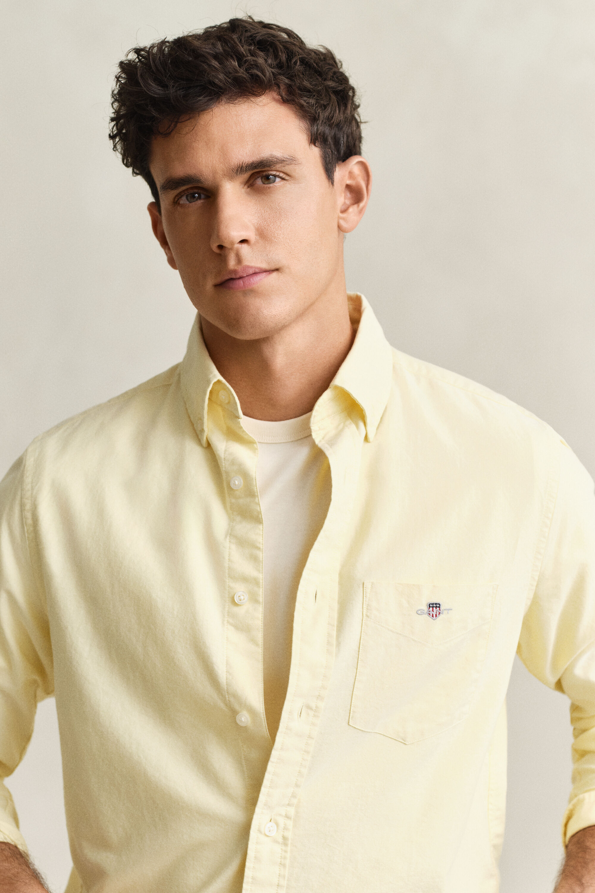 Camisa Oxford clássica regular fit
