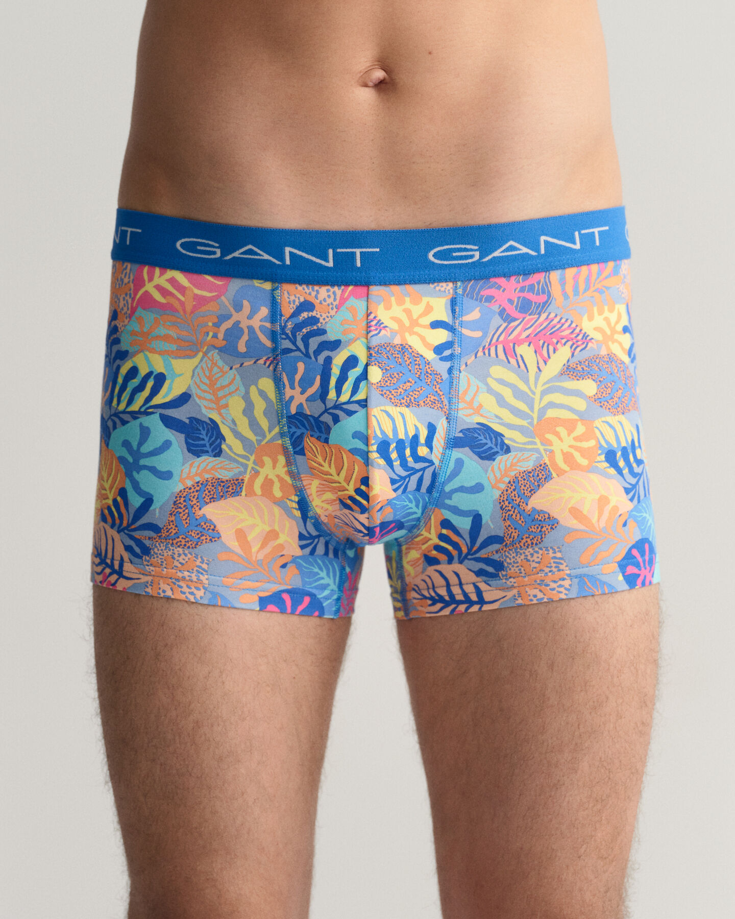Pack de três boxers com estampado Tropical