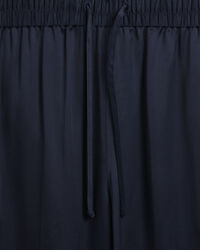 Calças Pull-On em cetim