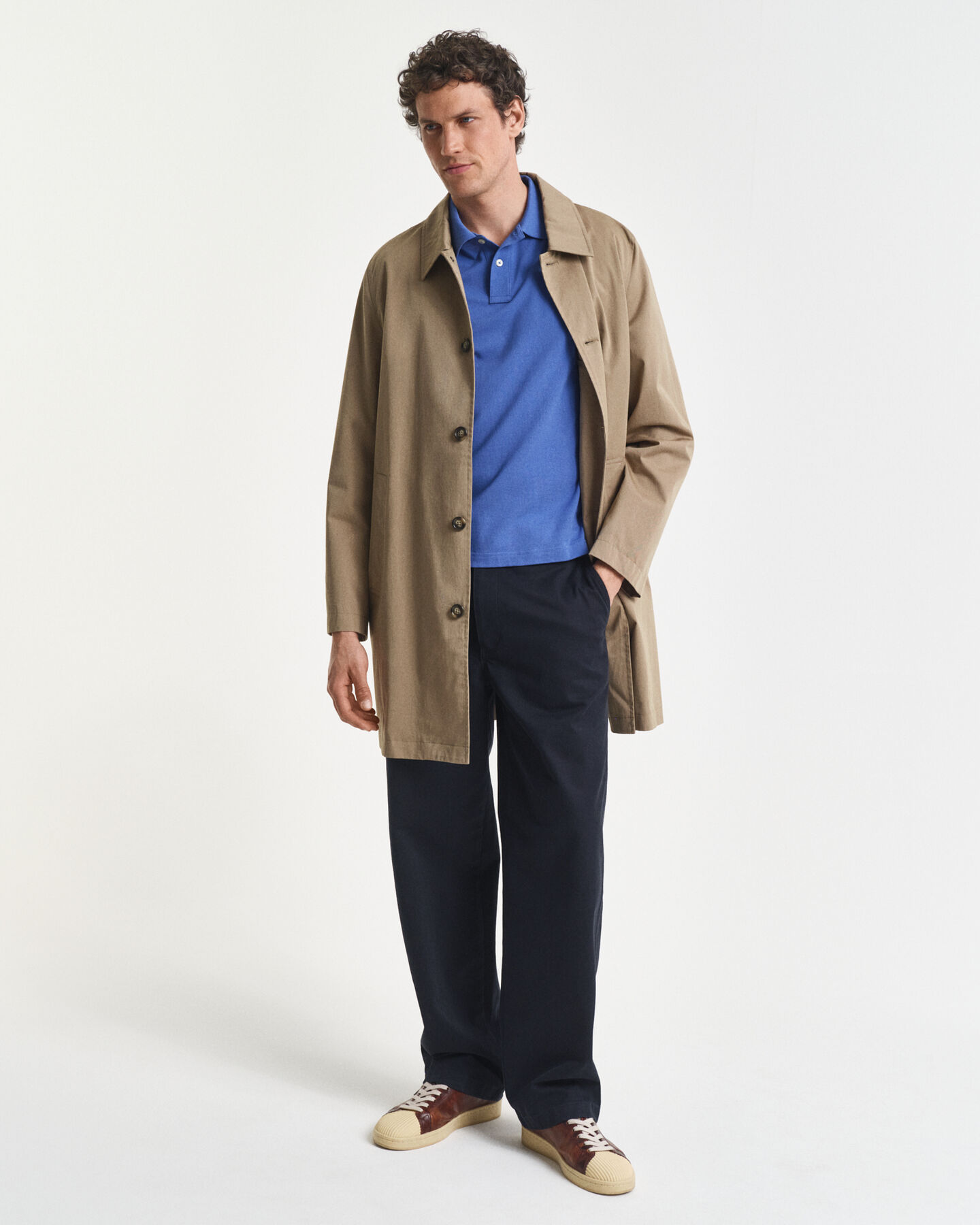 Polo em algodão piqué Shield regular fit