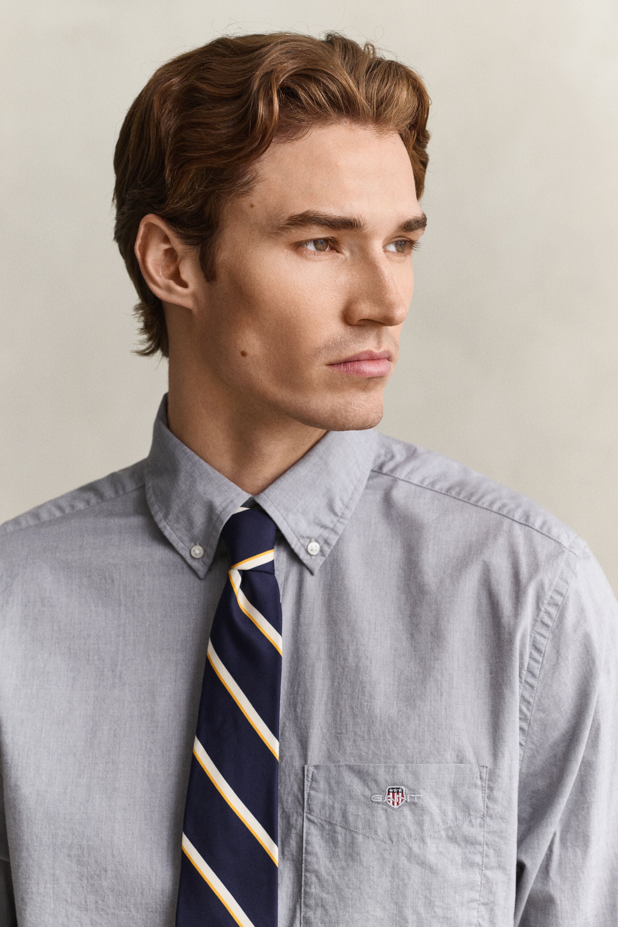 Camisa em popelina Classic regular fit