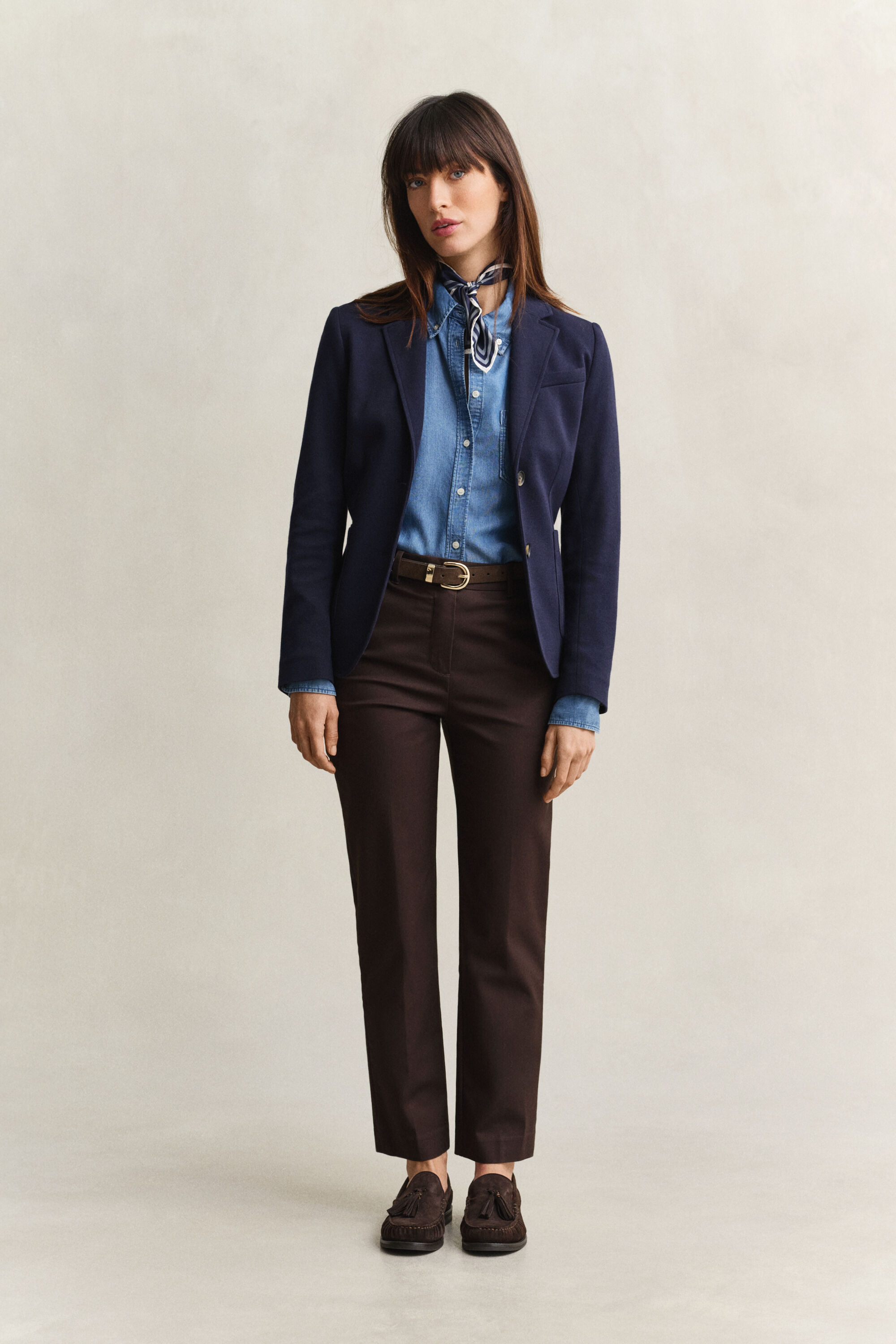 Calças slim fit