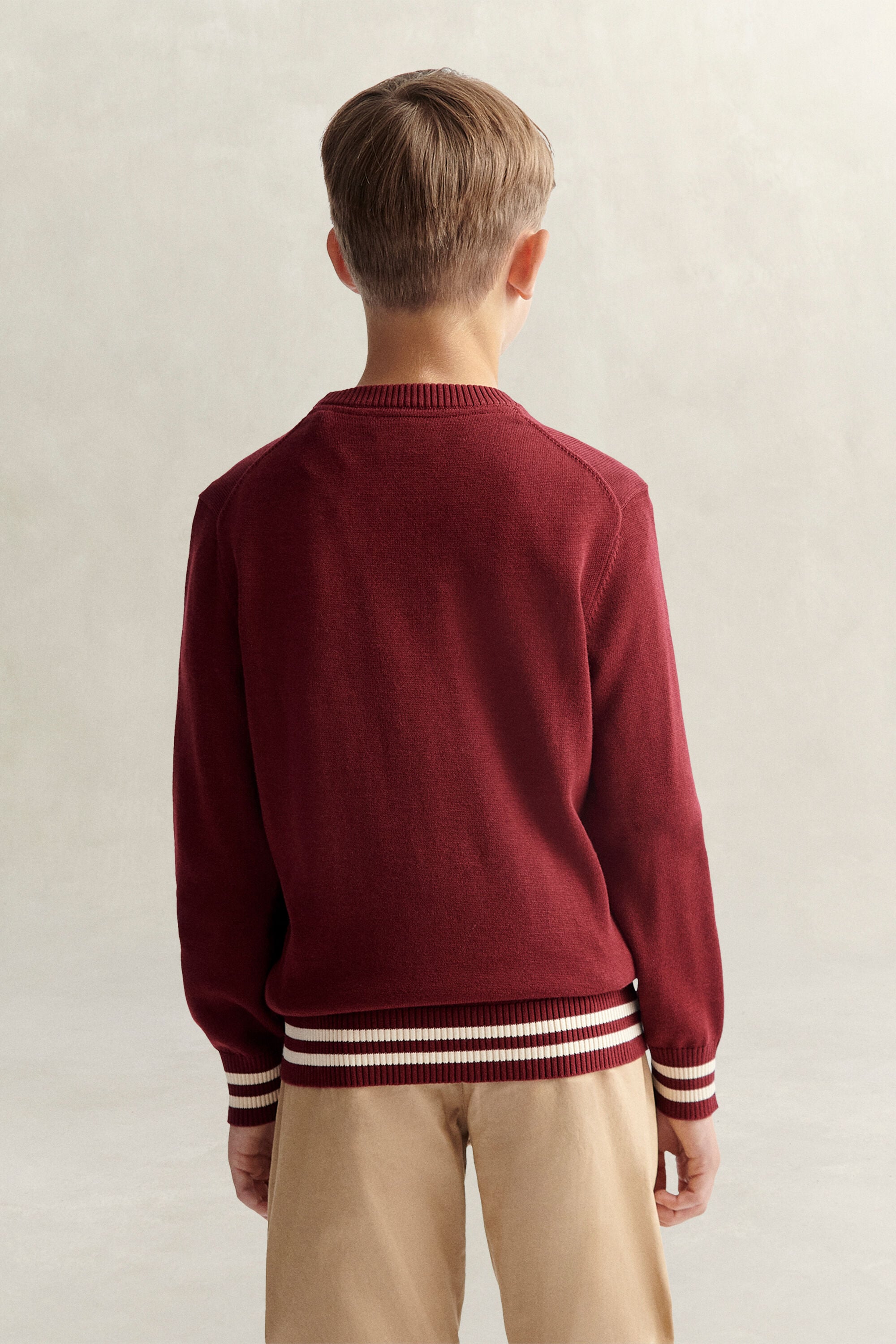 Camisola de malha em intarsia Teen Boys