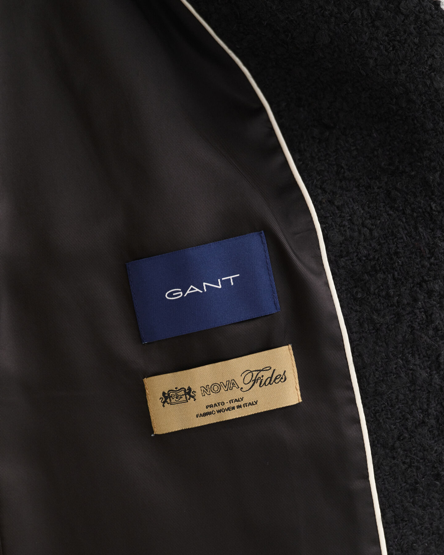 Casaco tipo blazer em tweed