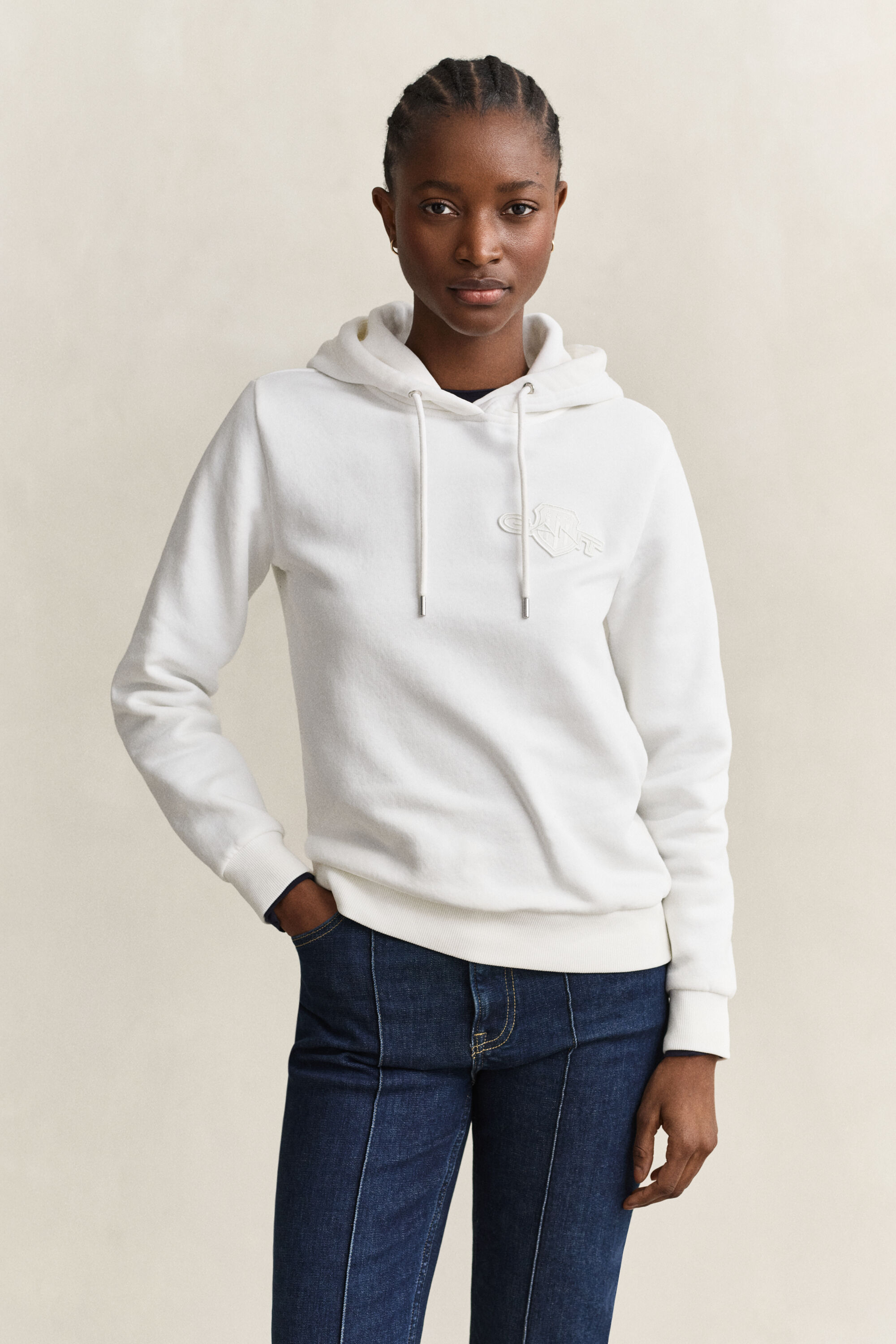 Sweatshirt com capuz Tonal Shield