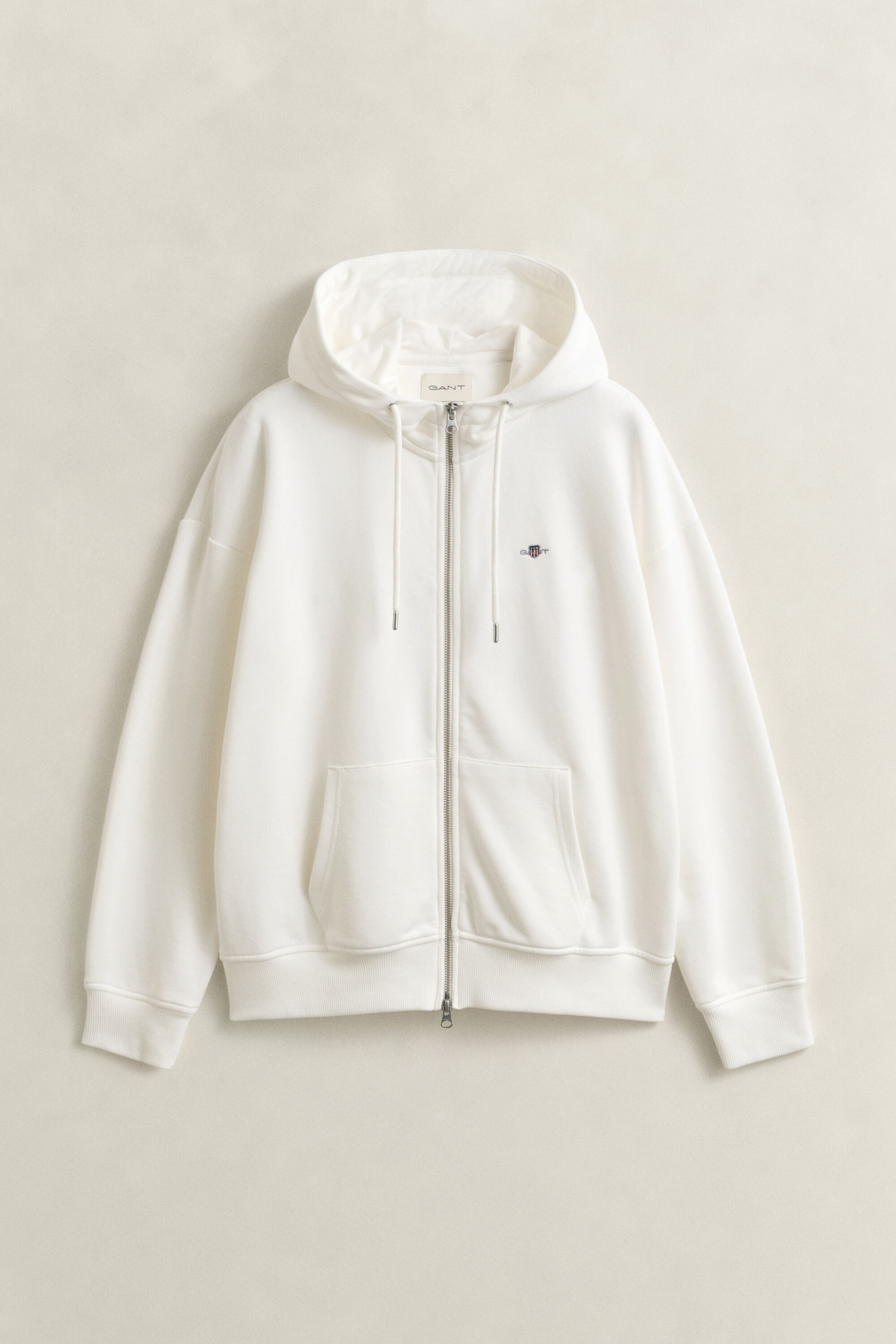 Sweatshirt com capuz e fecho Shield