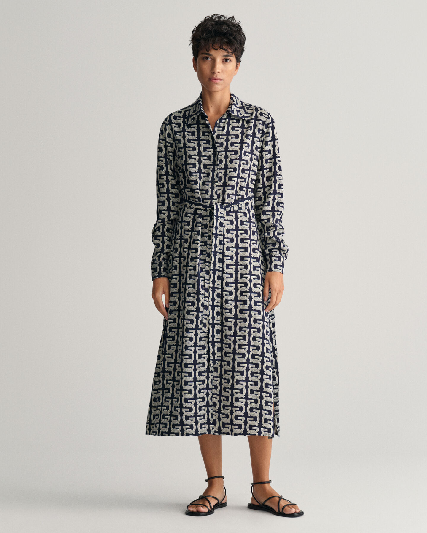 Vestido-camisa G Patterned