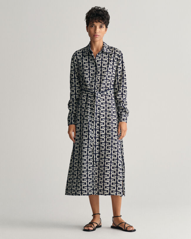 Vestido-camisa G Patterned
