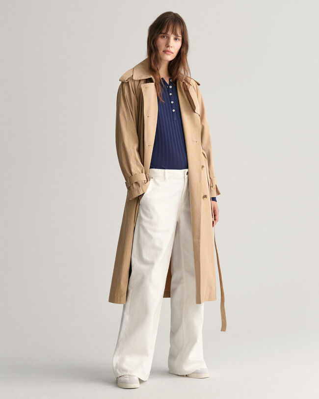 T-shirt canelada de manga comprida Henley