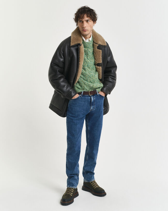 Calças de ganga Clean Wash regular fit