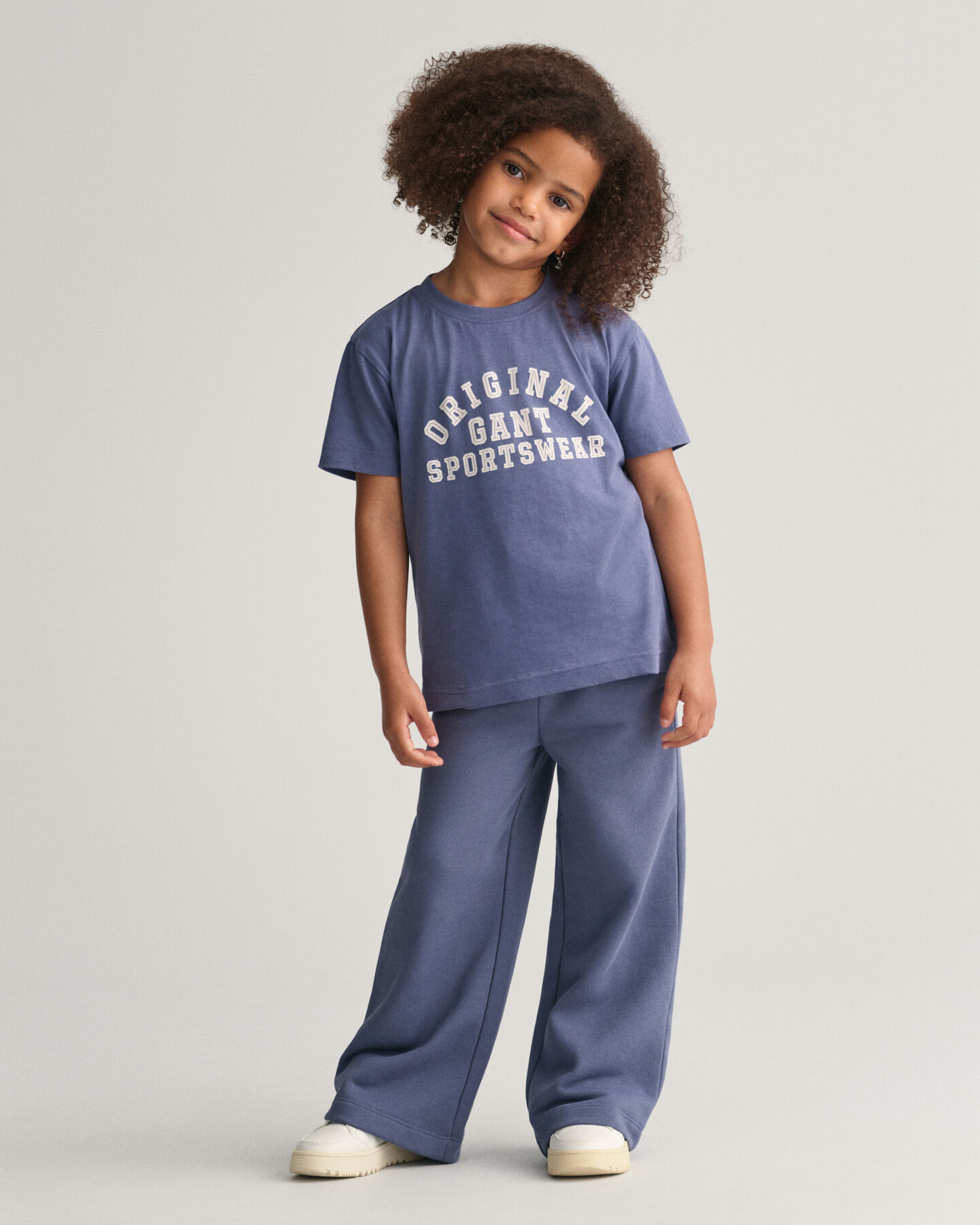 Cal&ccedil;as em jersey com perna larga Girls