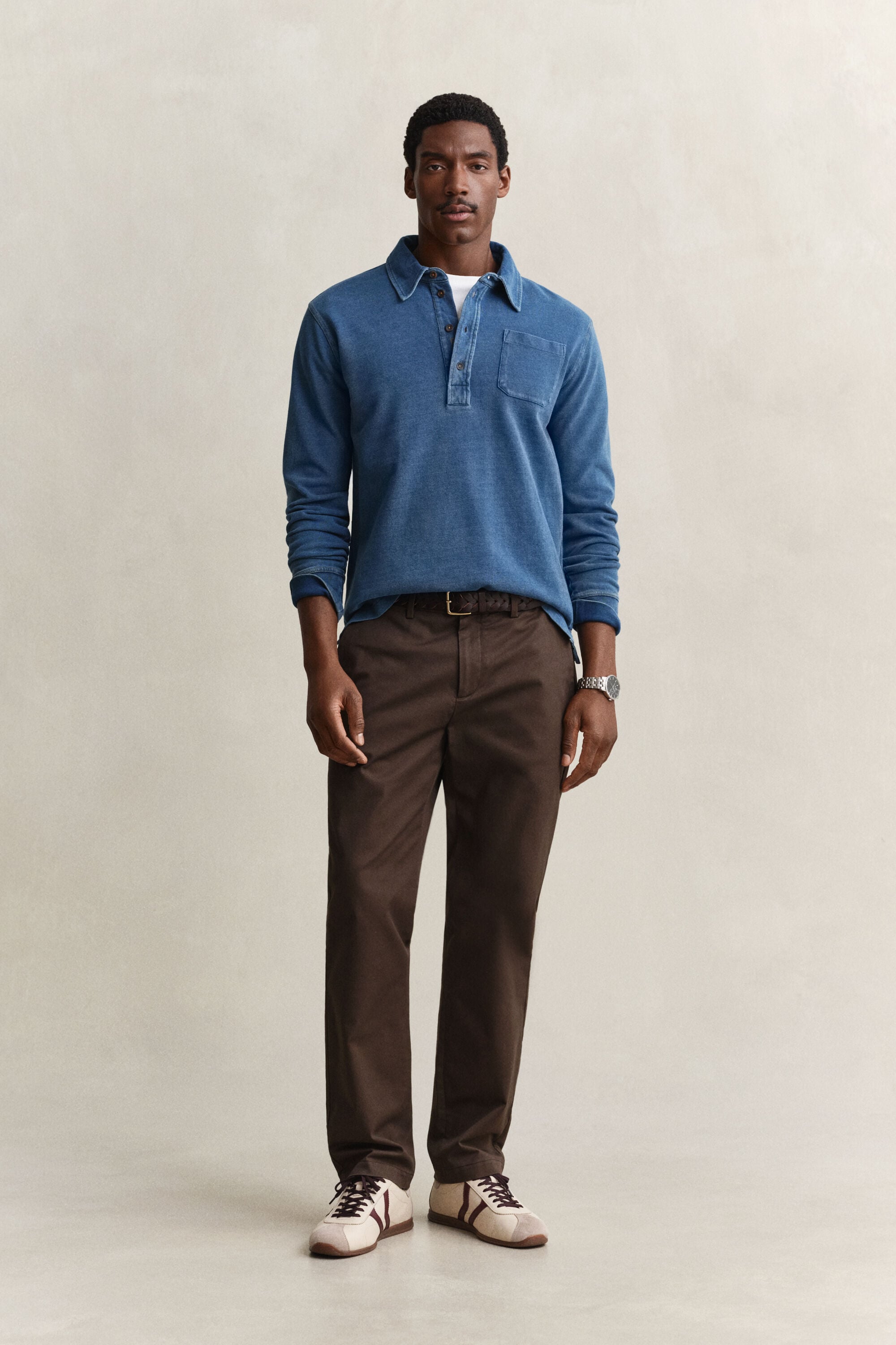 Calças chino elegantes regular fit