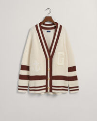 Casaco de malha GANT Varsity oversized